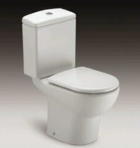 Asiento tapa wc adaptable para el modelo Meridian-N compacto de Roca.